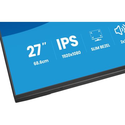 11. iiyama ProLite X2797HSU-B1 Computermonitor 68,6 cm (27") 1920 x 1080 px Full HD LED Schwarz