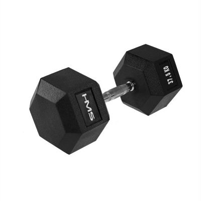 9. HMS HEX PRO 37,5 KG Hantel