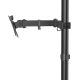 6. Hama 00220901 Monitorhalterung/Ständer 88,9 cm (35") Schreibtisch Schwarz