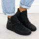 6. Damen-Lederboots, wasserdicht, schwarz – Rieker Z0056-00