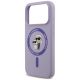 6. Karl Lagerfeld Silicone Karl&Choupette Ring MagSafe Hülle für iPhone 18 Pro / 17 Pro – violett