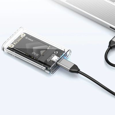 5. Orico TC10-MS MSATA USB-C 3.2 5Gb/s Festplattenmodul - Transparent
