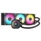 3. CORSAIR NAUTILUS 360 ARGB, 360-mm-Radiator, Flüssigkeits-CPU-Kühler