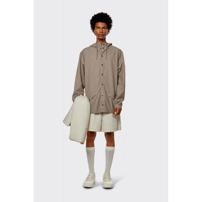 15. Rains Unisex-Regenjacke JACKET 12010 17 TAUPE