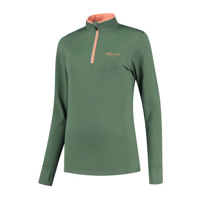Rogelli SNAKE Damen-Laufshirt, grün, Größe S