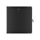 10. LANBERG Wandregalschrank 19" 12HE 600x600 Metalltür Schwarz (Bausatz) WF01-6612-00B