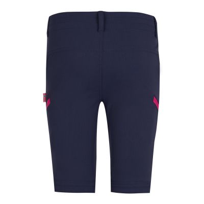 4. Trollkids Kinder Kjerag Zip-Off Hose marine/magenta (177-114)