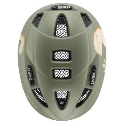 4. UVEX Kid 2 CC Kinderfahrradhelm 46-52 cm, Salbeigrün