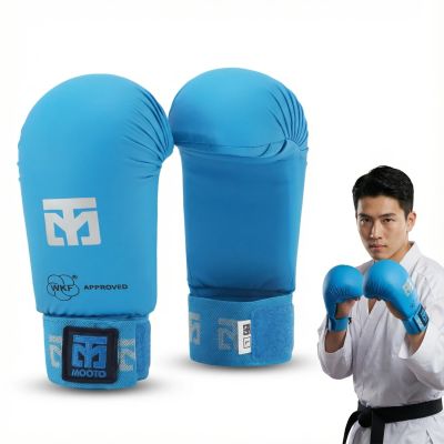 2. Karatehandschuhe - Fäustlinge 2 BLAU WKF | MOOTO