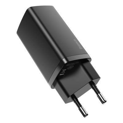 3. Baseus GaN2 Lite Fast 65W USB / USB Type C Quick Charge 3.0 Power Delivery (Galliumnitrid) Schwarz (CCGAN2L-B01)