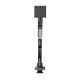 4. Manhattan 462594 Monitorhalterung/Ständer 144,8 cm (57") Schreibtisch Schwarz