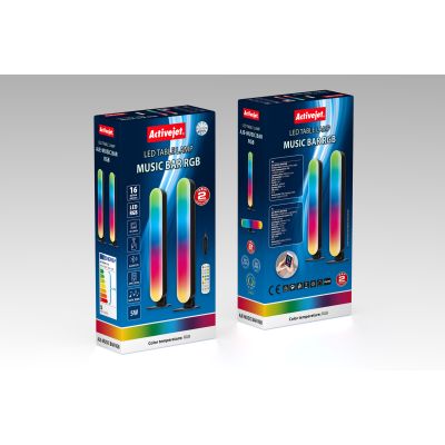 17. Activejet AJE-MUSIC BAR RGB LED-Musiklampe