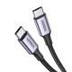 2. Ugreen US316 USB-C / USB-C-Kabel 480 Mbit/s 5 A 0,5 m – Grau