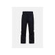 Herren-Skihose PEAK PERFORMANCE M, bordeauxrot, isoliert, schwarz