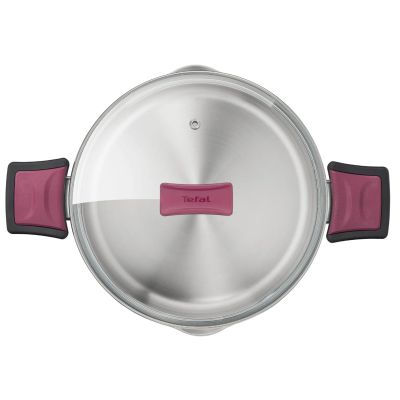 14. TEFAL Cook & Clip Topfset, 10-teilig G723SA74