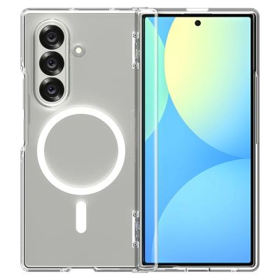 3. Spigen Tough Armor Pro Mag MagSafe Case für Samsung Galaxy Z Fold 7 - Klar und Weiß