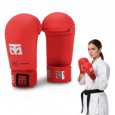 2. Karatehandschuhe - Fäustlinge 2 RED WKF | MOOTO