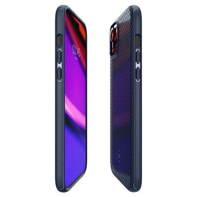 12. Spigen Mag Armor Hülle mit MagSafe für iPhone 15 Plus – blau