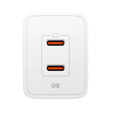 2. Spigen Essential EE472EU 2-Port USC-C 47W Wandladegerät – weiß