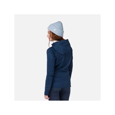 4. Rossignol W Softshell Hoodie Jkt Marineblaue Jacke