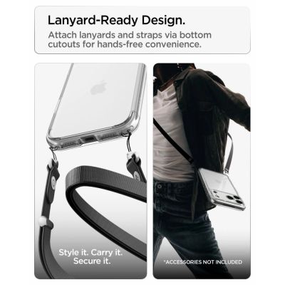 12. Spigen Ultra Hybrid Hülle für iPhone 18 Pro Max / 17 Pro Max – Transparent