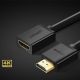 3. Ugreen HD107 10141 HDMI (Stecker) - HDMI (Buchse) 4K-Kabel 1 m – Schwarz