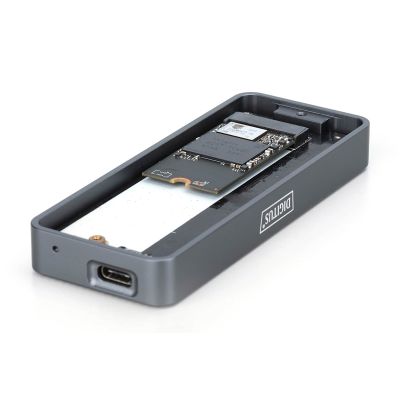 2. USB 3.2 Typ-C Gehäuse für M.2 NVMe 20 Gbit/s SSD aus Aluminium