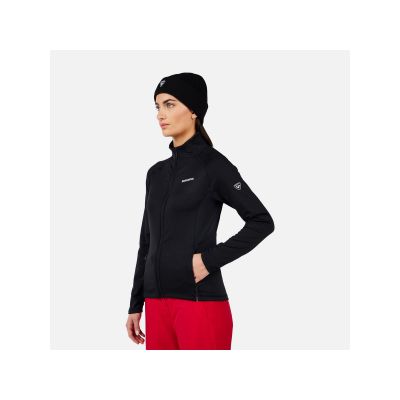 4. ROSSIGNOL Damen-Sweatshirt W Blackside Mix HZ Fleece Schwarz