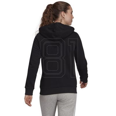 2. Adidas 3-Streifen FL Full-Zip Hoodie W GM5567