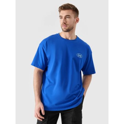 Oversize-T-Shirt für Herren mit Aufdruck, Größe 4F 4FRSS24TTSHM2535-36S