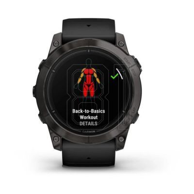 6. Garmin EPIX PRO g2 watch 51mm Sapphire Carbon Gray DLC Titanium 010-02804-01