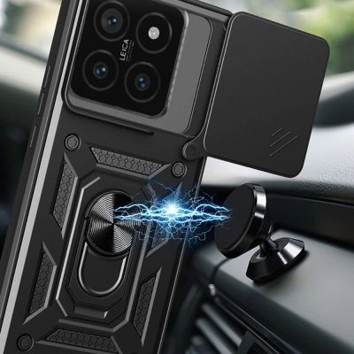 6. Tech-Protect CamShield Pro Hülle für Xiaomi 14T Pro – Schwarz