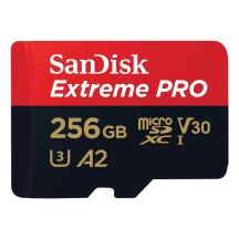 SANDISK EXTREME PRO microSDXC 256 GB 200/140 MB/s A2
