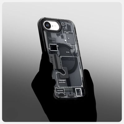 10. Spigen Ultra Hybrid MagSafe Hülle für iPhone 16e / 17e Zero One - Schwarz