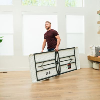 8. LIFETIME KLAPPELTISCH 183CM 80955