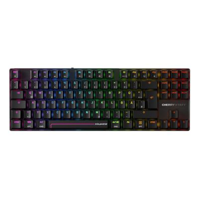 CHERRY MX 8.2 Pro TMR Kabellose Gaming-Tastatur USB + RF + Bluetooth QWERTZ Deutsch Schwarz