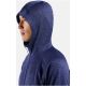 7. Herren-Sweatshirt Odlo TENCIA Midlayer-Hoodie mit durchgehendem Reißverschluss, blau