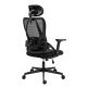3. Huzaro Combat 2.7 Schwarzer Gaming-Stuhl