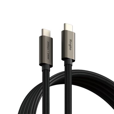 Ringke USB-C 3.2 Gen. PD240W Kabel 200cm - Schwarz