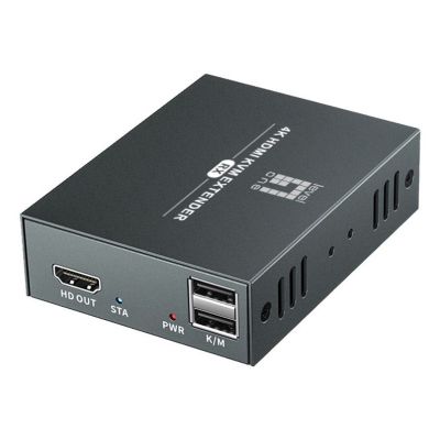 2. LevelOne HVE-8111 AV Extender AV-Sender und -Empfänger Schwarz