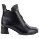 2. Gefütterte Damen-Ankle-Boots mit Blockabsatz, schwarz, Potocki SZ12868