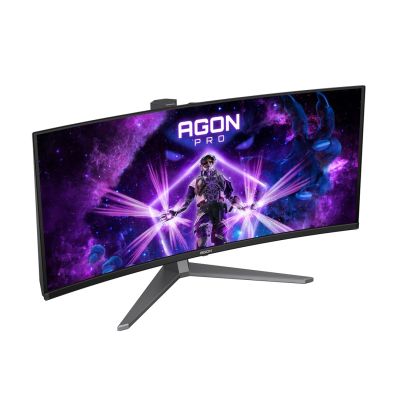17. AOC AGON PRO AG346UCD Computermonitor 86,4 cm (34") 3440 x 1440 px Wide Quad HD QD-OLED Schwarz, Grau