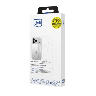 21. 3mk Armor MagCase für iPhone 17 Pro – Transparent