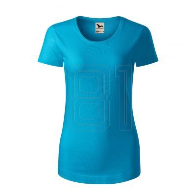 3. Malfini Origin T-Shirt (GOTS) W MLI-17244 türkis