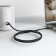 6. Acefast J11 USB-C auf 3,5-mm-Miniklinkenkabel 1 m – Schwarz