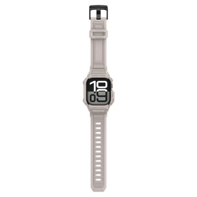 9. Spigen Rugged Armor Pro V2 Apple Watch Armband (46 mm) – Beige