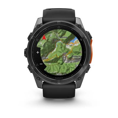 33. Garmin Fenix 8 51 mm schwarze Uhr