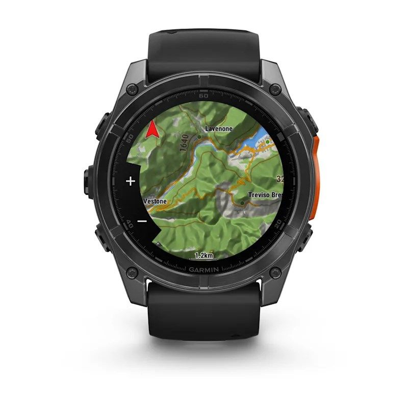 33. Garmin Fenix 8 51 mm schwarze Uhr