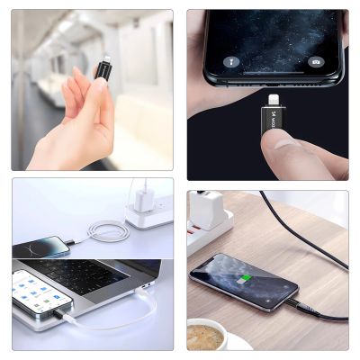 2. Wozinsky WALC-01 Lightning auf USB-C Adapter - Schwarz