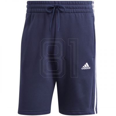 6. adidas Essentials Fleece 3-Streifen Shorts M IJ6484